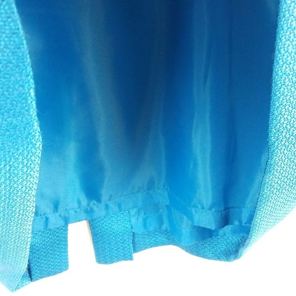 Tahari Blue Pencil Skirt - Picture 7 of 12